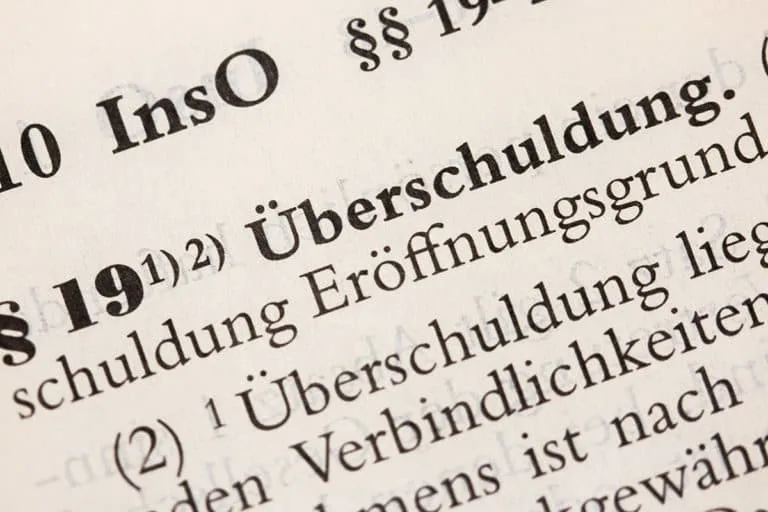 Die InsO (Insolvenzordnung)