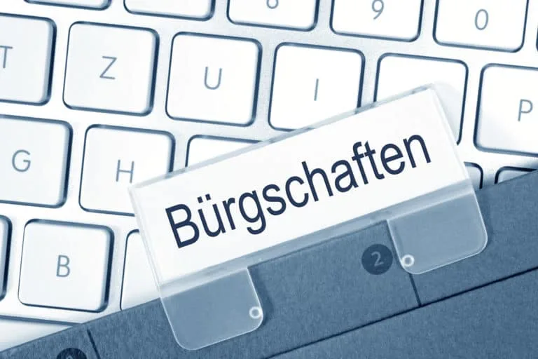 Die 18 verschiedenen Bürgschaftsarten