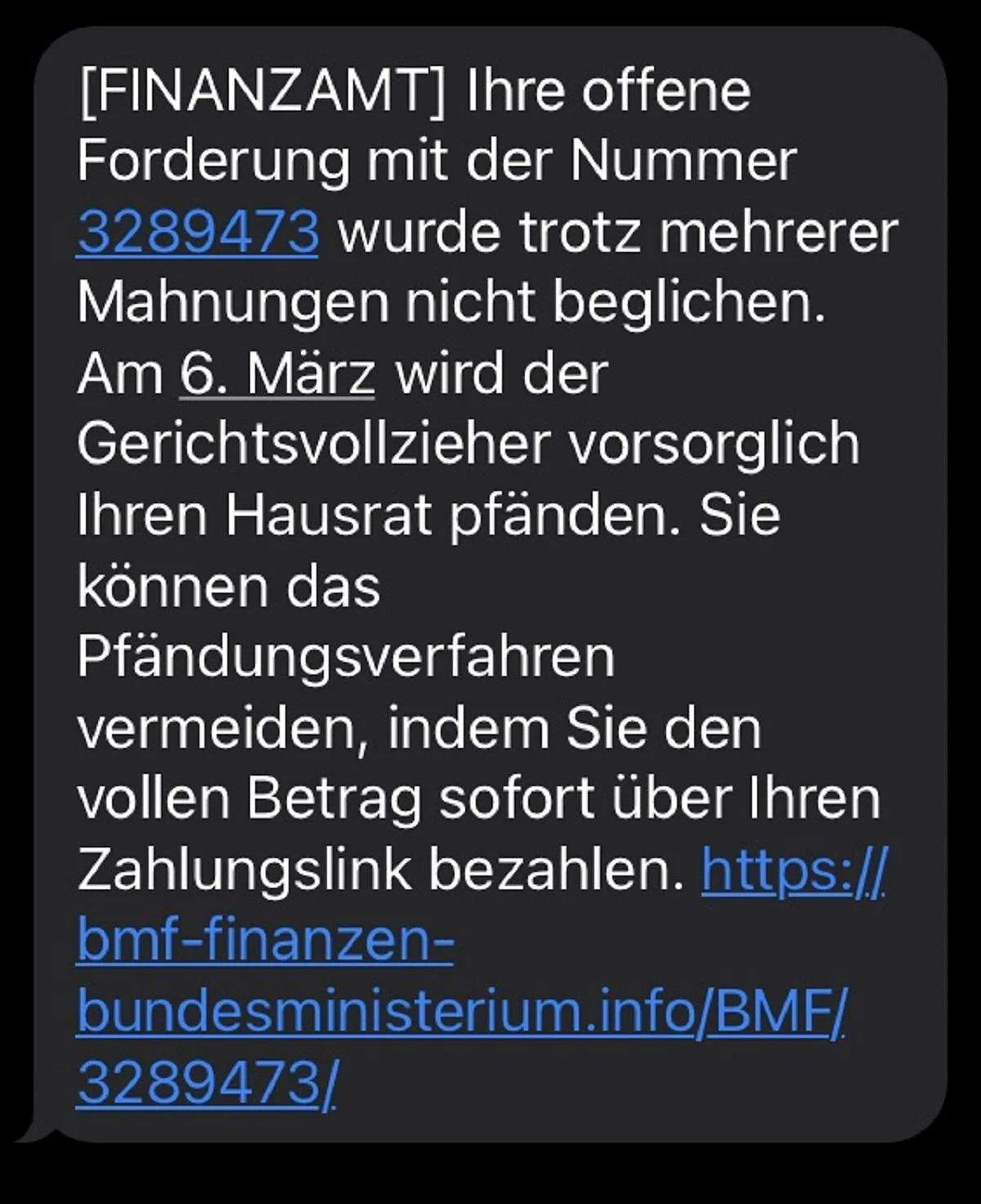 Finanzamt Steuer Nachzahlung Pfändung