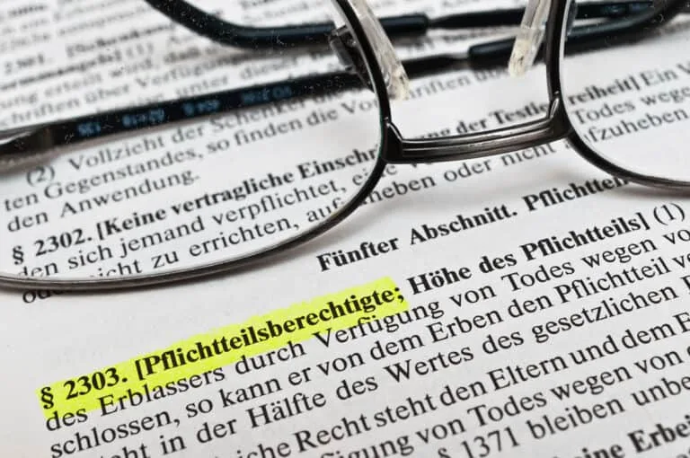 Pflichtteil Auszahlung