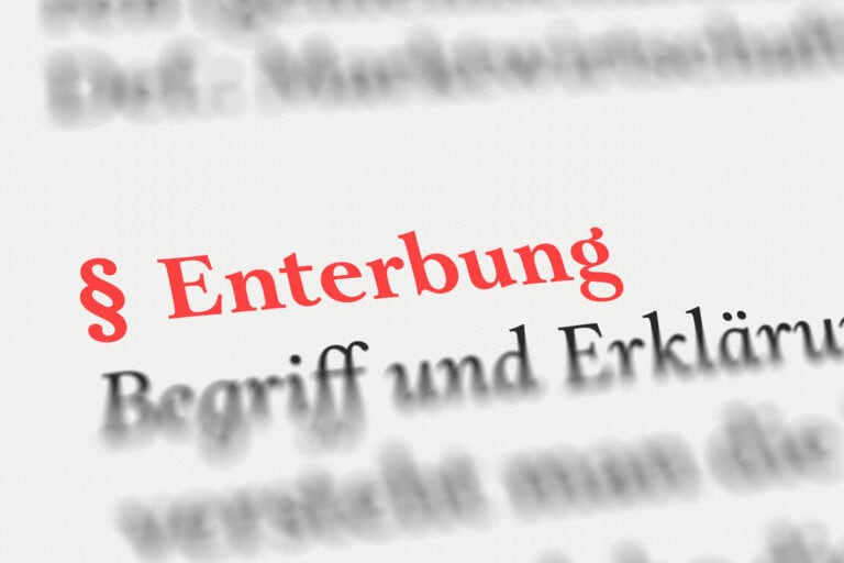 Enterbung und Pflichtteil