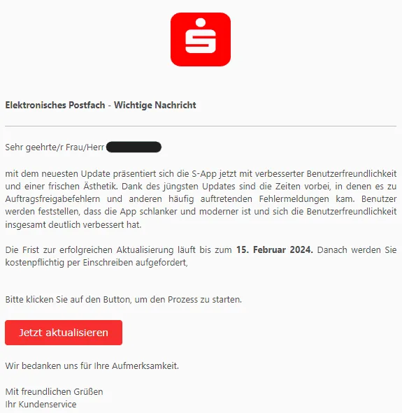 Sparkasse neues Update S-App