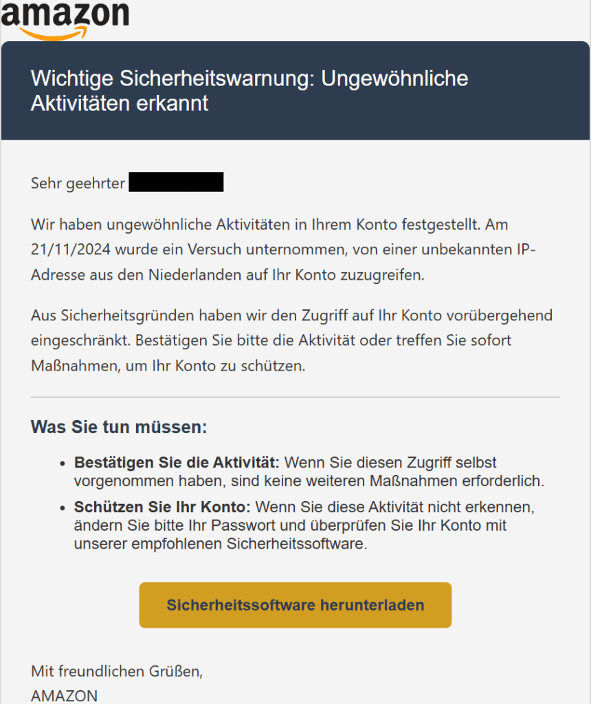 Amazon Phishing