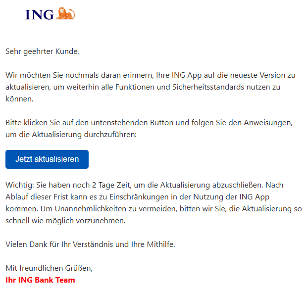 ING Phishing