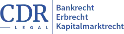 CDR Legal - Rechtsanwaltskanzlei für Bankrecht, Kapitalmarktrecht und Erbrecht Logo