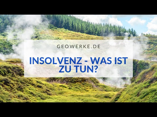 Gewowerke.de - Inoslvenz. Was können Sie tun?