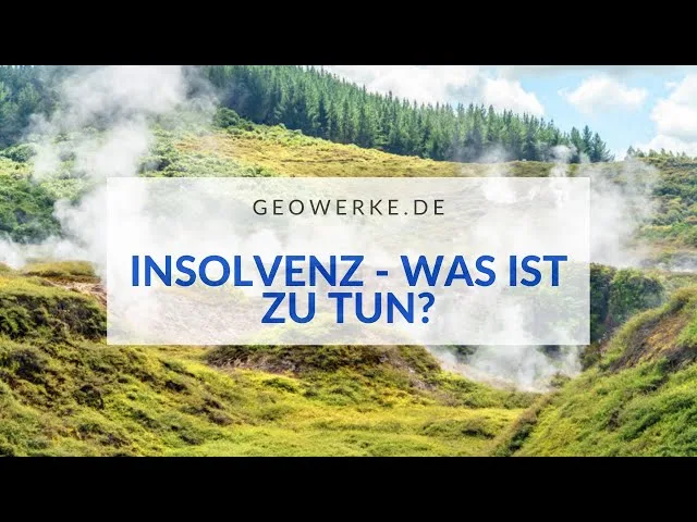 Gewowerke.de - Inoslvenz. Was können Sie tun?